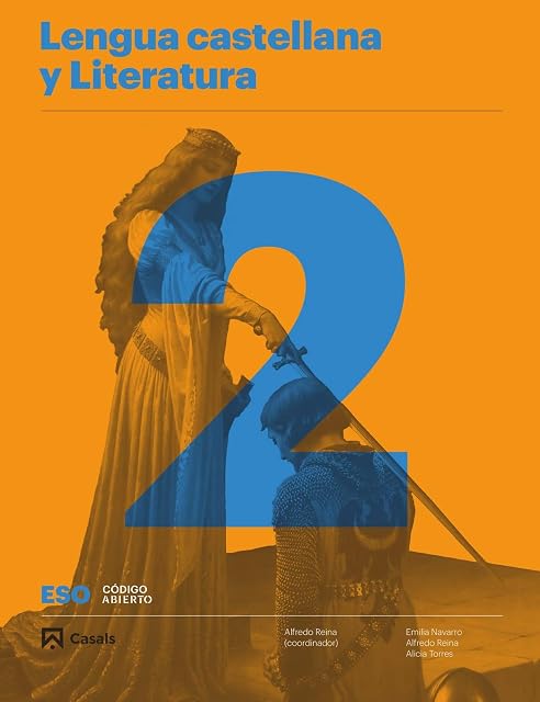Portada de Lengua Castellana y Literatura 2º ESO Proyecto C