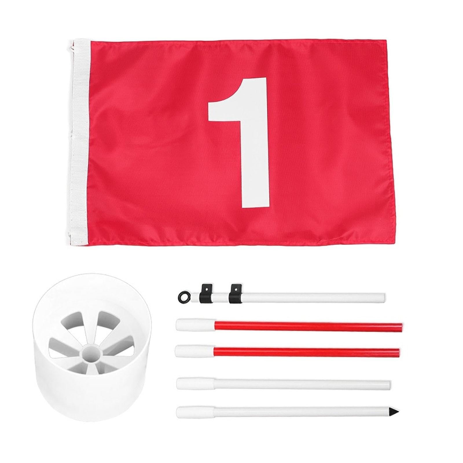 Drapeau de Golf et Drapeaux numérotés pour Trous, Putting Green extérieur
