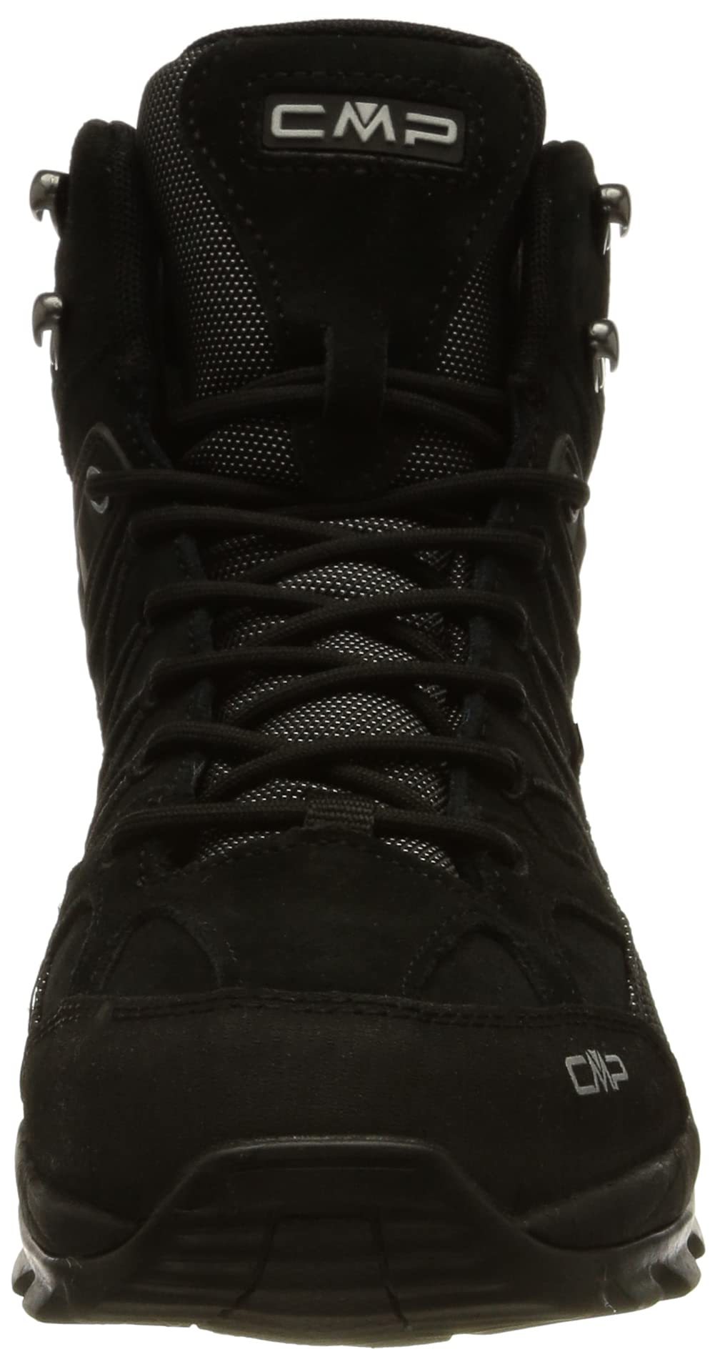 CMP Rigel Mid Trekking Shoes Wp, Scarpe da trekking Uomo, Nero-Nero, 43 EU