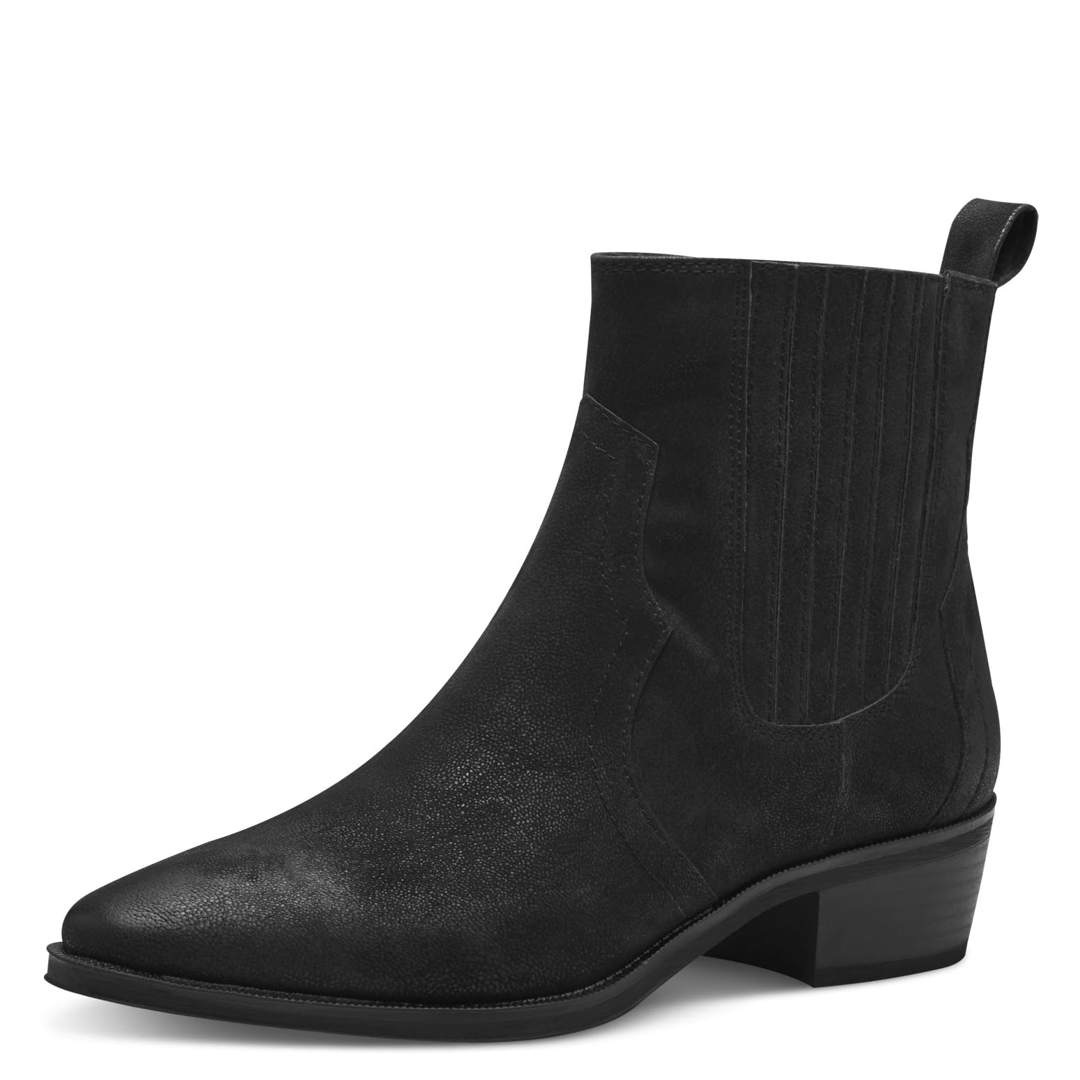 MARCO TOZZI Women's 2-25080-41 Boot Flat, Black, 3.5