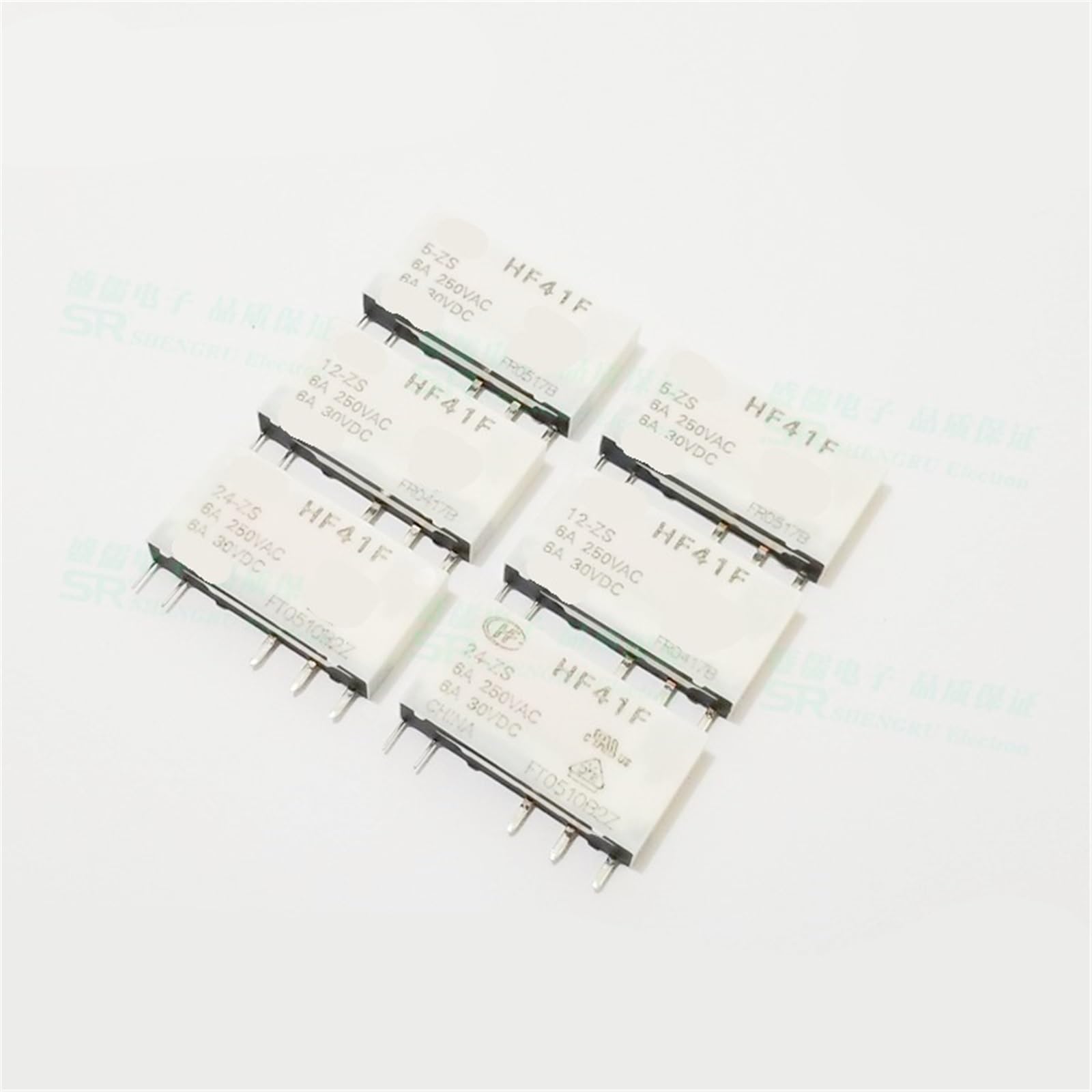 Relais HF41F-024-ZS de 6 A à 5 broches pour une commutation haute performance - 2