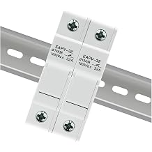 One Set 1P 2P DC Fuses Holder Solar 10 * 38mm PV 1000V 6A 15A 32A Base for Solar Photovoltaic System Short Circuit Protector gpV15A,EAPV-32L-1P