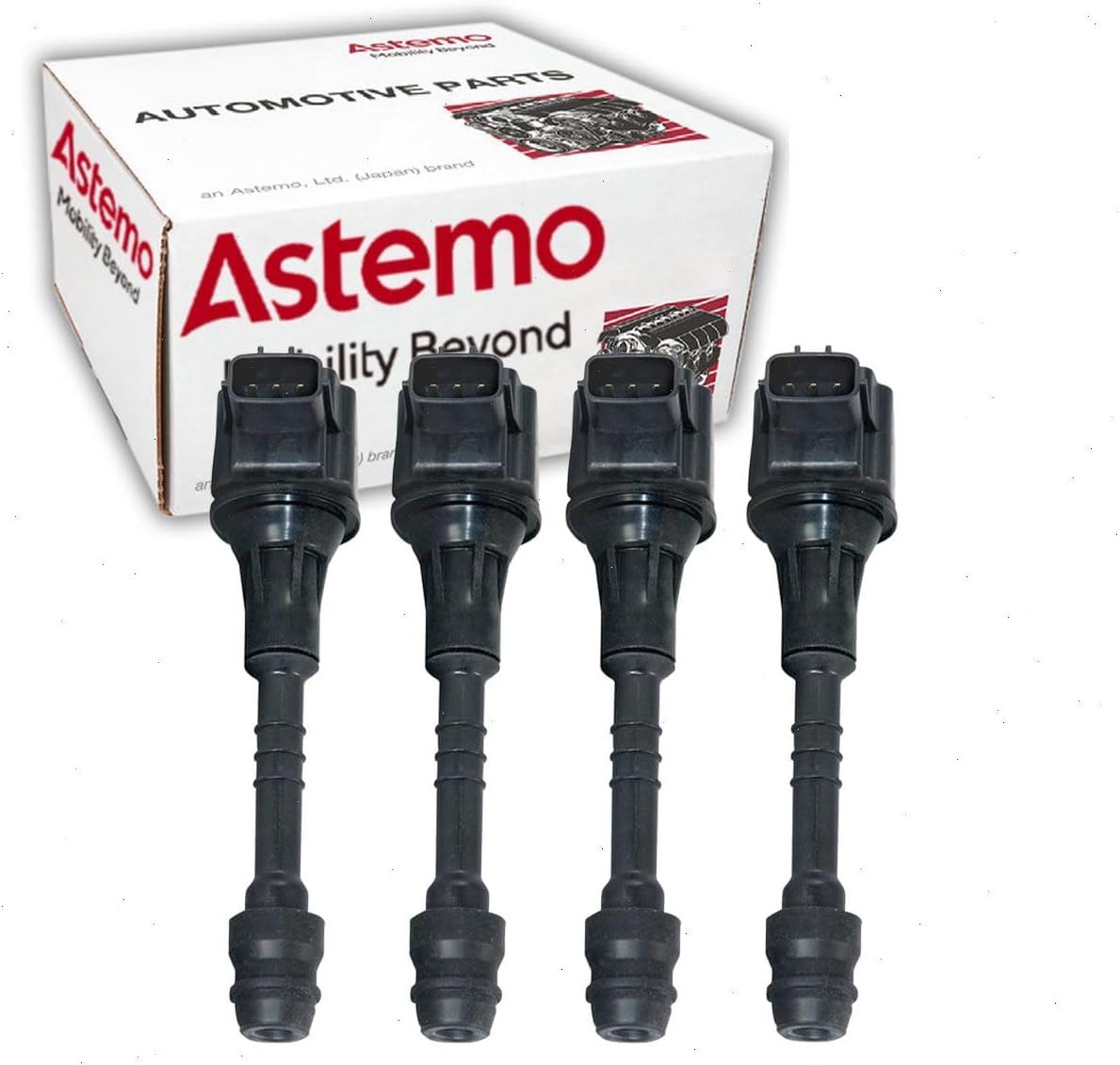 4 pc Ignition Coils compatible with Nissan Sentra 1.8L L4 2001-2006
