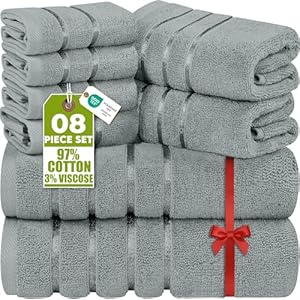 Utopia Towels 8 Piece Luxury Towel ...