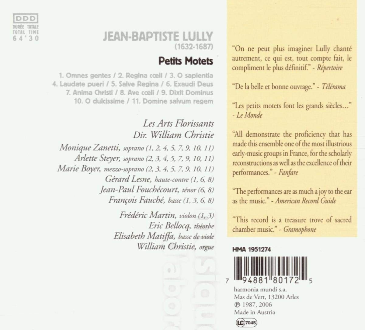 Petits Motets