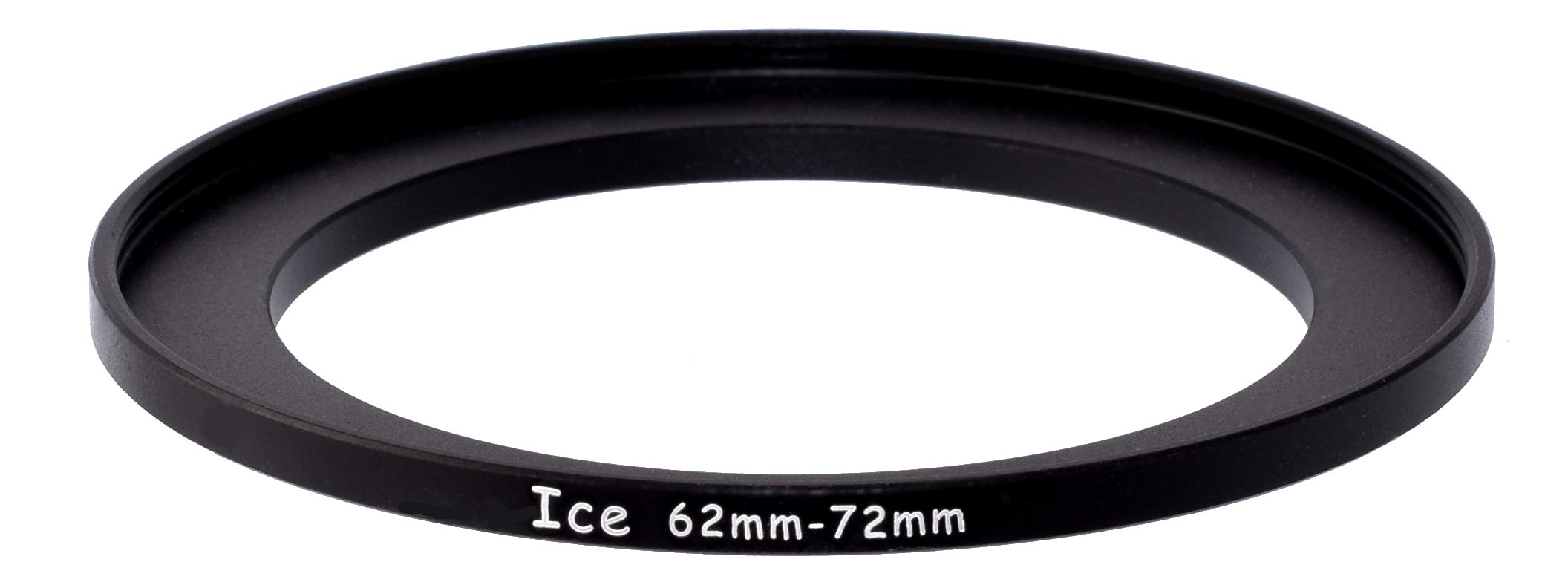 ICE 62mm to 72mm Aluminum Alloy Step Up Ring Filter/Lens Stepping Adapter (62-72mm)