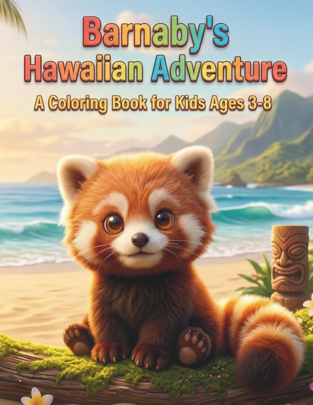 Barnaby's Hawaiian Adventure: Tropical Island Life Activity Book for Toddlers, Cute Exotic Animals, Beach Landscapes & Aloha Vibes