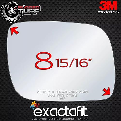 Miniatura 4 de exactafit 8922R - Espejo retrovisor lateral para pasajero, repuesto derecho compatible con Volkswagen Touareg 2004-2006