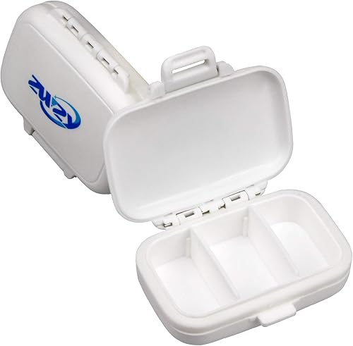 ZWZY Pastillero organizador 3 veces al día medicamentos diarios contenedor de vitaminas AMPM 3 compartimentos grandes extraíbles para píldoras disponible en Yaxa Colombia