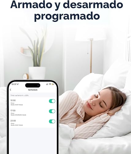 Miniatura 7 de tolviviov Sistemas de seguridad de alarma para puerta, sistemas de seguridad inalámbricos de alarma para el hogar, alertas de aplicación