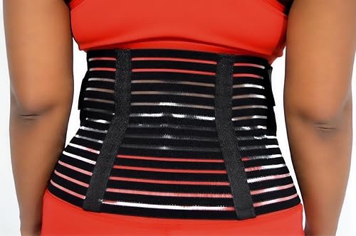 Miniatura 3 de Muscle Up Mommy Cinturón de apoyo de maternidad, banda para el vientre para mujeres embarazadas para abdomen, pélvica, cintura, dolor de espalda,