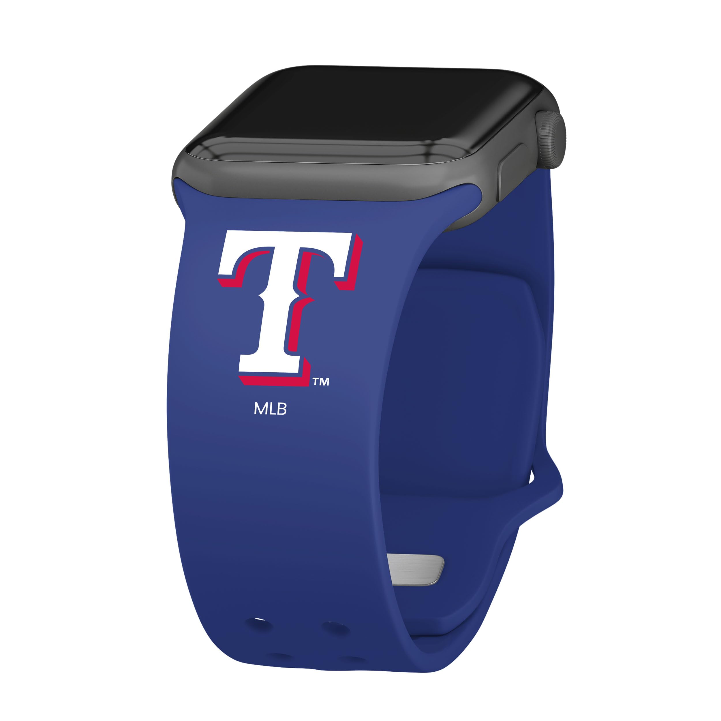 Texas Rangers HD Elite Edition Watch Band Compatible with Apple Watch (42/44/45mm Long)