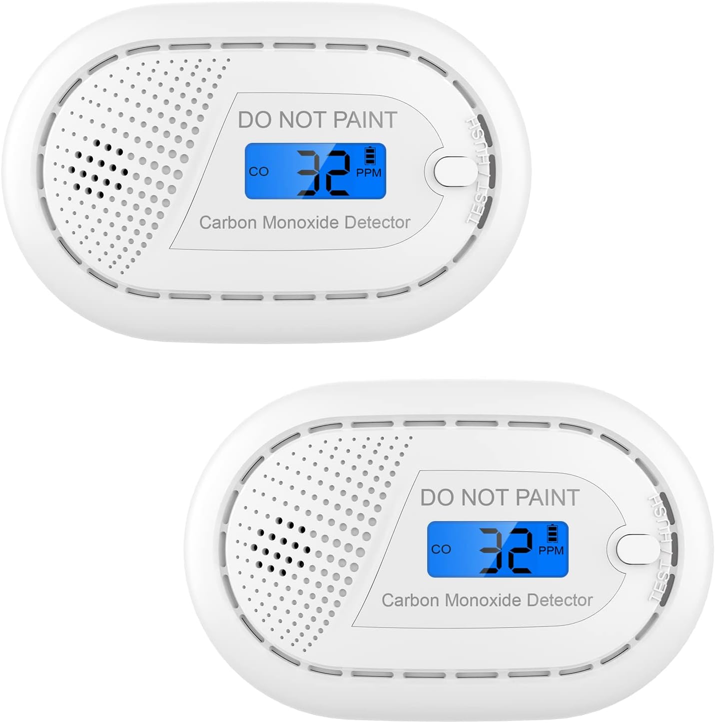 CPVAN Interlinked Carbon Monoxide Detector with 10 Year Battery Life