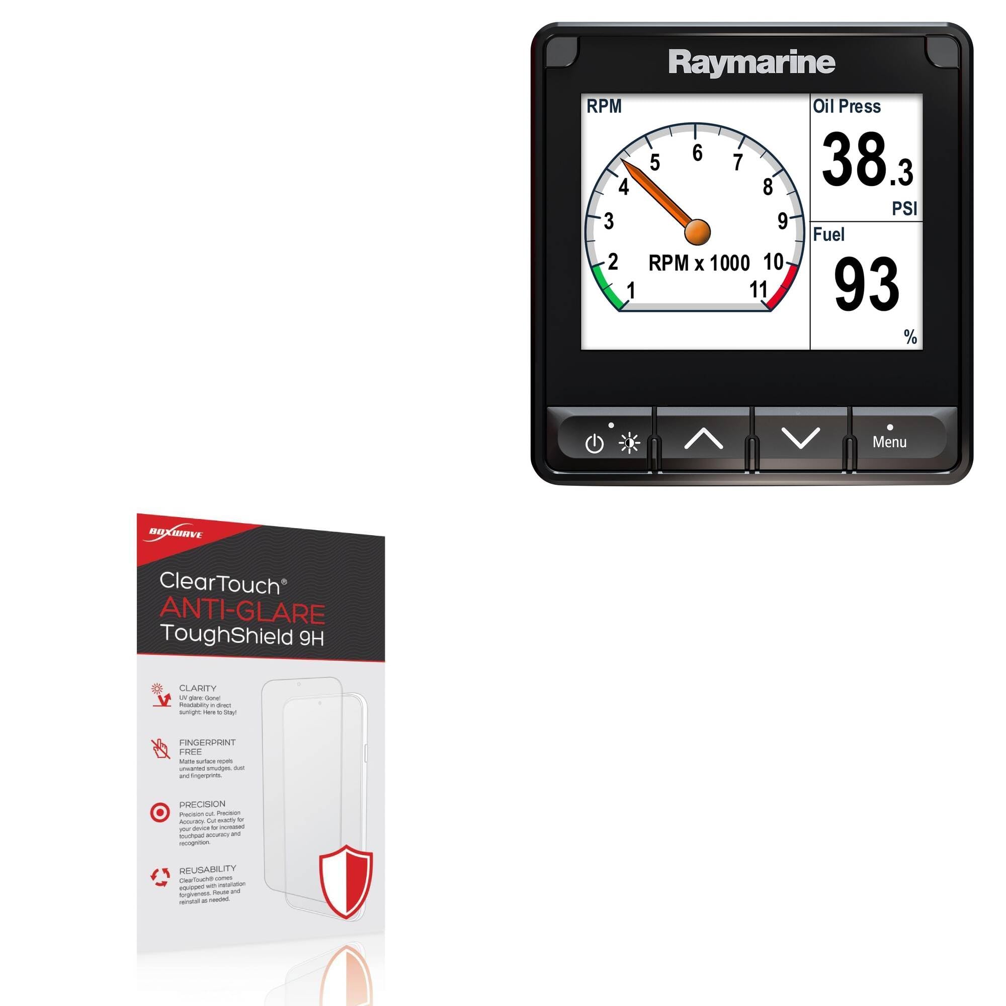 BoxWave Screen Protector Compatible with Raymarine E70327 - ClearTouch Anti-Glare ToughShield 9H (2-Pack), Anti-Glare 9H Tough Flexible Film Screen Protector