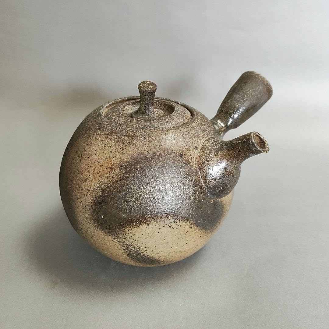 灰釉急須　作家物　自然釉急須　常滑焼　萬古焼 灰釉急須 作家物 自然釉急須 常滑焼 萬古焼 伊藤成二 雅