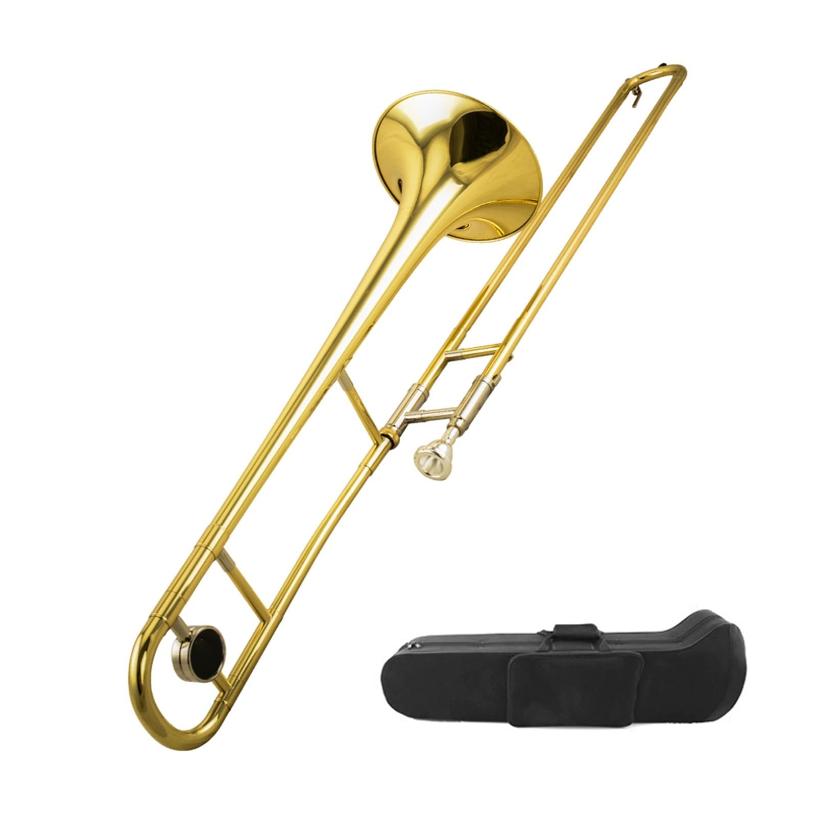 Puzon Profesjonalny puzon altowy B dur Instrument dęty blaszany