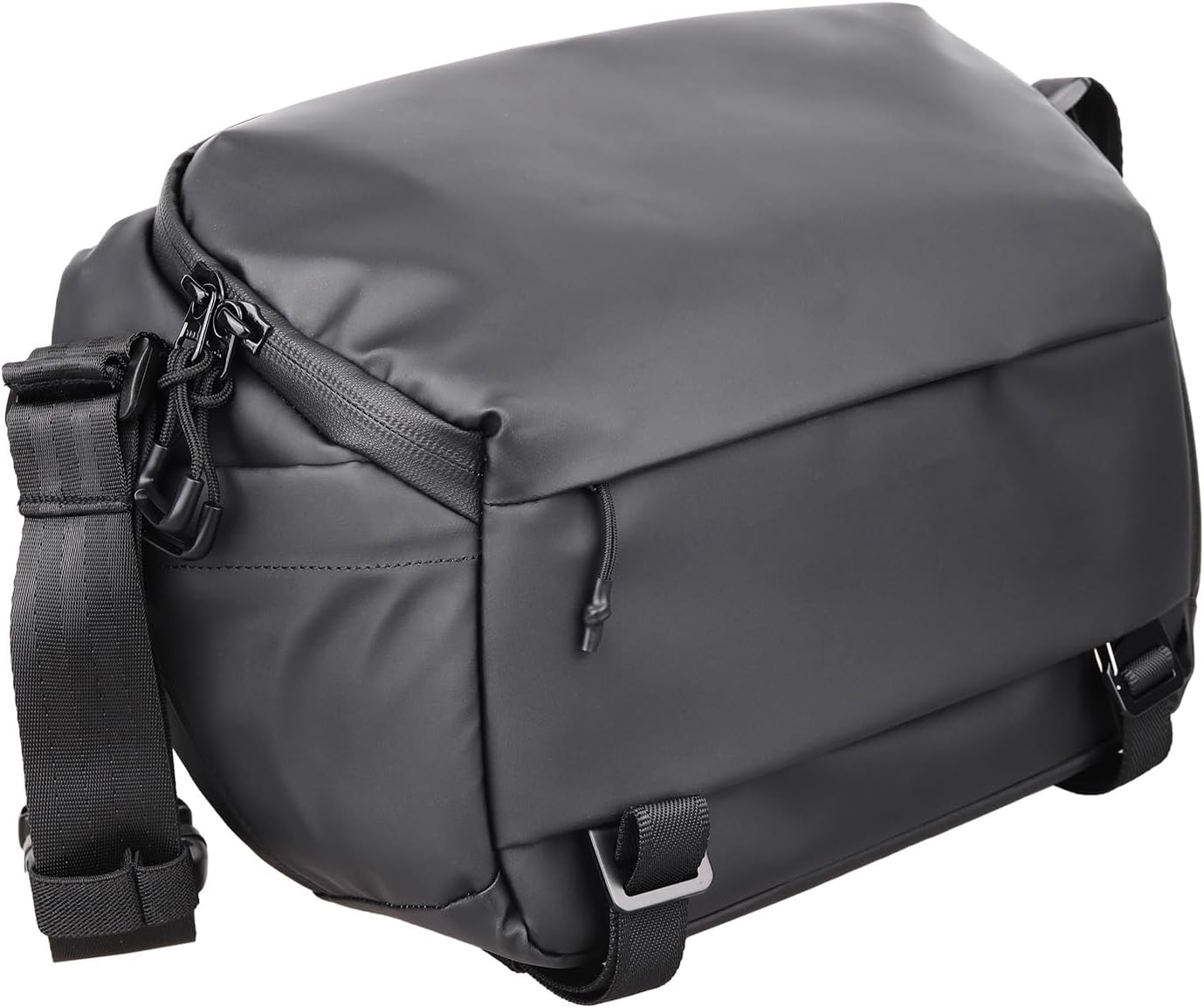 INNOREL Camera Sling Bag,DSLR/SLR/Mirrorless Travel Waterproof Camera bags Case Crossbody for Photographers with Tripod Holder and Removable Modular Inserts,6 Liters,Black