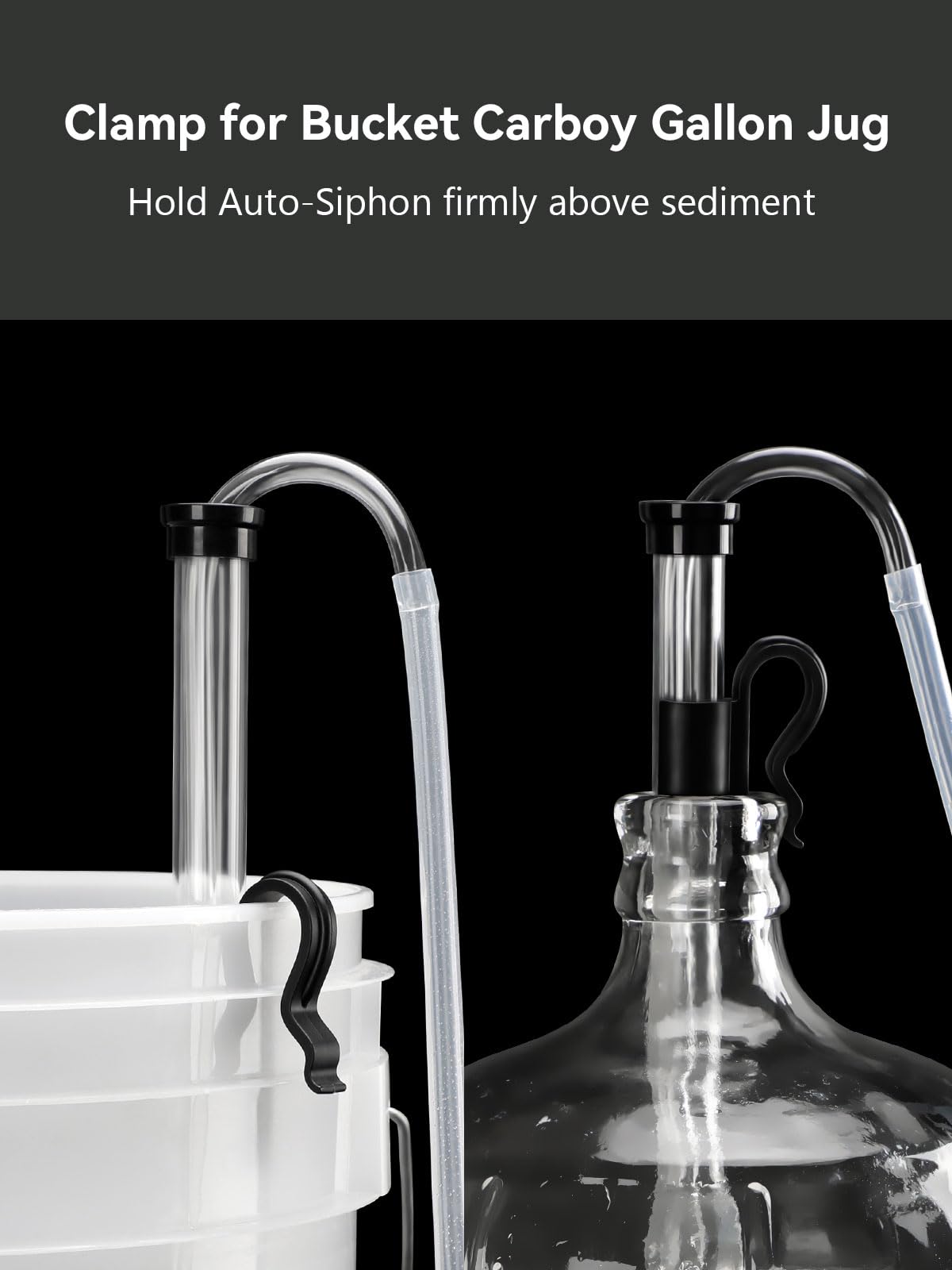 Siphon à Vin Avec Pompe - 2 Mètres, 8 Mm - Pour Déménagement Liquide, Brassage Maison
