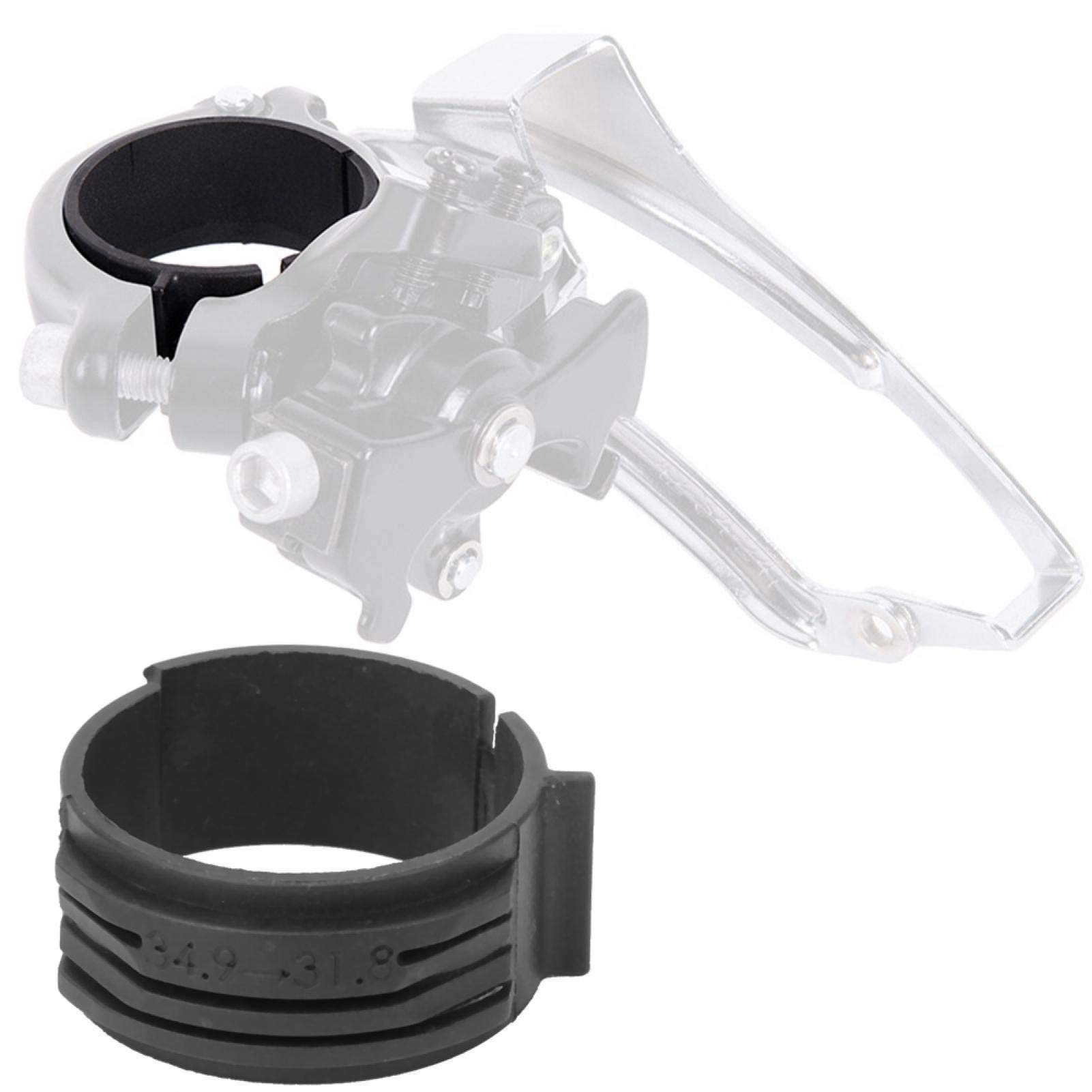 Anelli Convertitore Deragliatore Anteriore Per Bici - Da 34,9 Mm A 31,8 Mm | 2 Pezzi - Foto 10