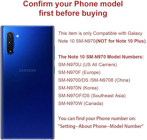 Vista 19 de Reemplazo de cristal trasero trasero para Samsung Galaxy Note 10 de 6.3 pulgadas con kit de herramientas de reparación y adhesivo preinstalado