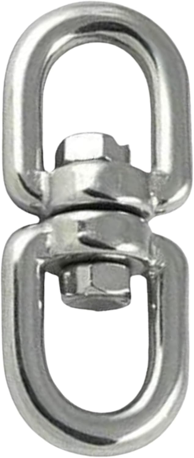 MarineNow 316 Stainless Steel Anchor Swivel Eye - Eye Connector