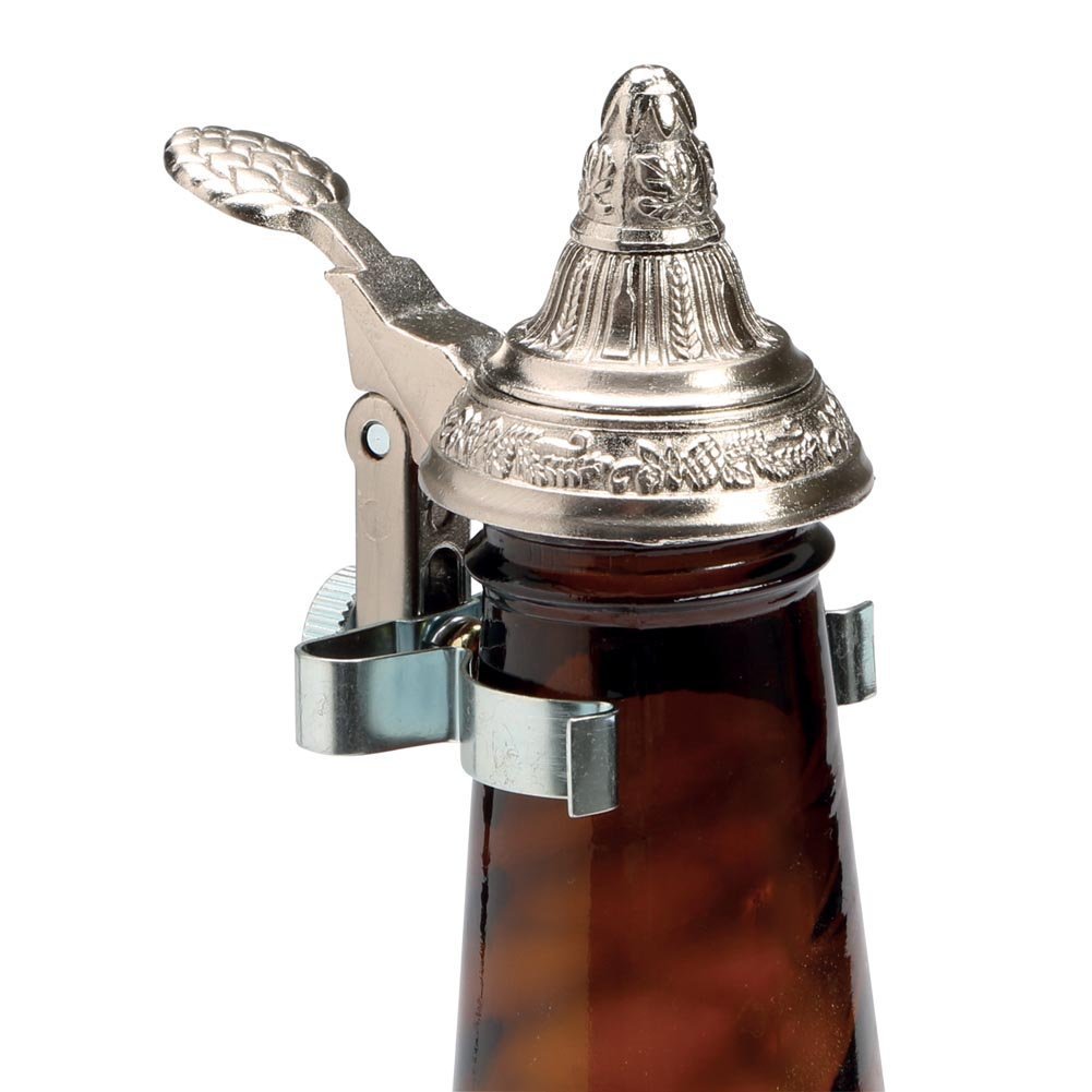 M. CORNELL IMPORTERS Old Time Beer Stein Metal Bottle Lids (Standard Version)