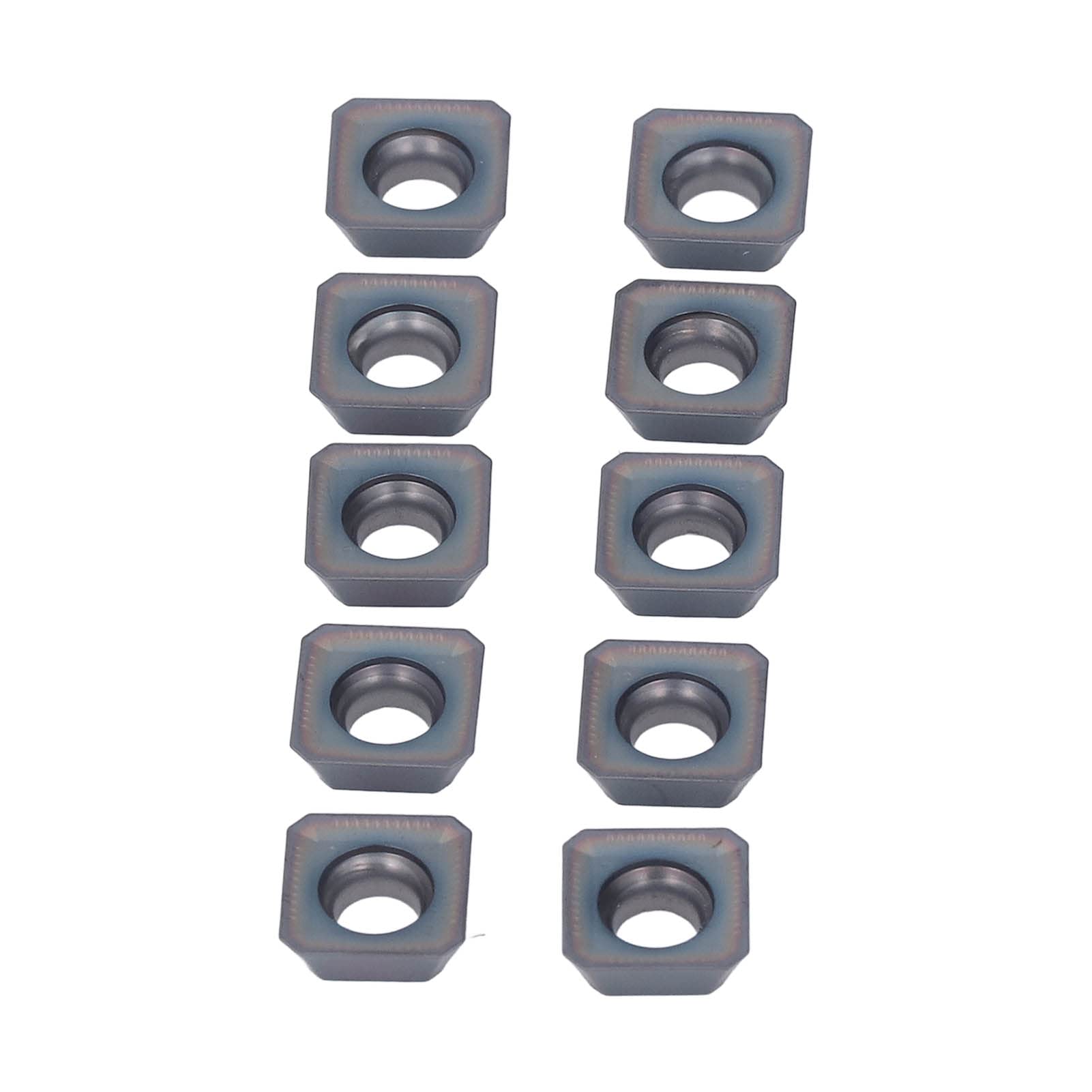 10 Uds SEKT1204AFTN-XM Fresado CNC, Cortadores de Herramientas de Carburo para Mecanizado de Metales, Brocas de Herramientas de Mecanizado de Precisión