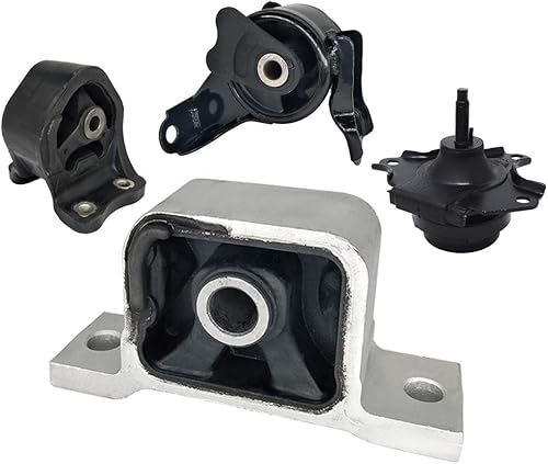 Kit de montaje de motor y transmisión, 4 piezas, compatible con Honda CRV 2.4L A4506 A6596 A6596 A6597 50810-S7D-003 50805-S9A-983 5083