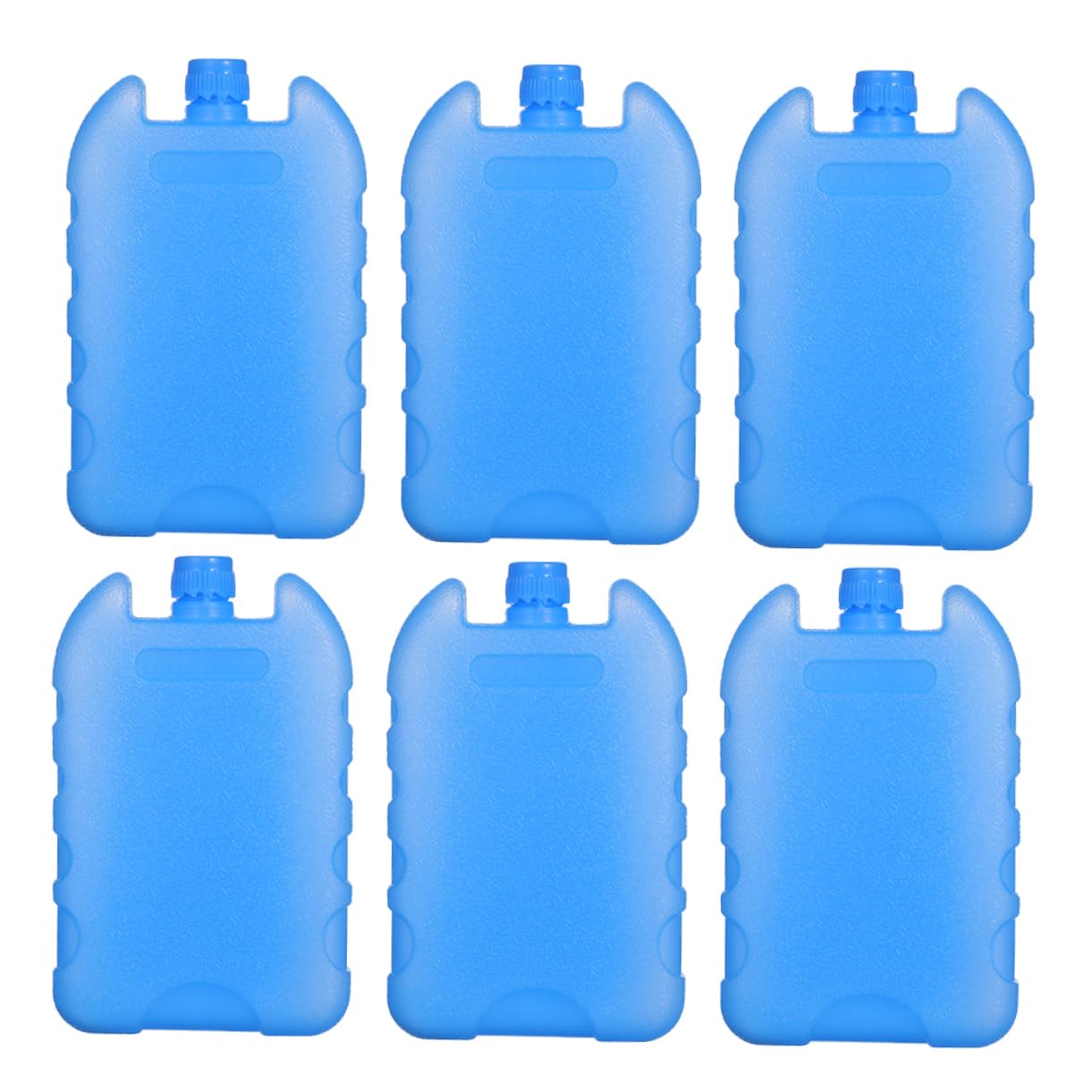 BESPORTBLE Lot De 5 Packs De Glace Réutilisables en Caoutchouc Sûr pour Le Transport Restaurant (6 Pièces X 5)