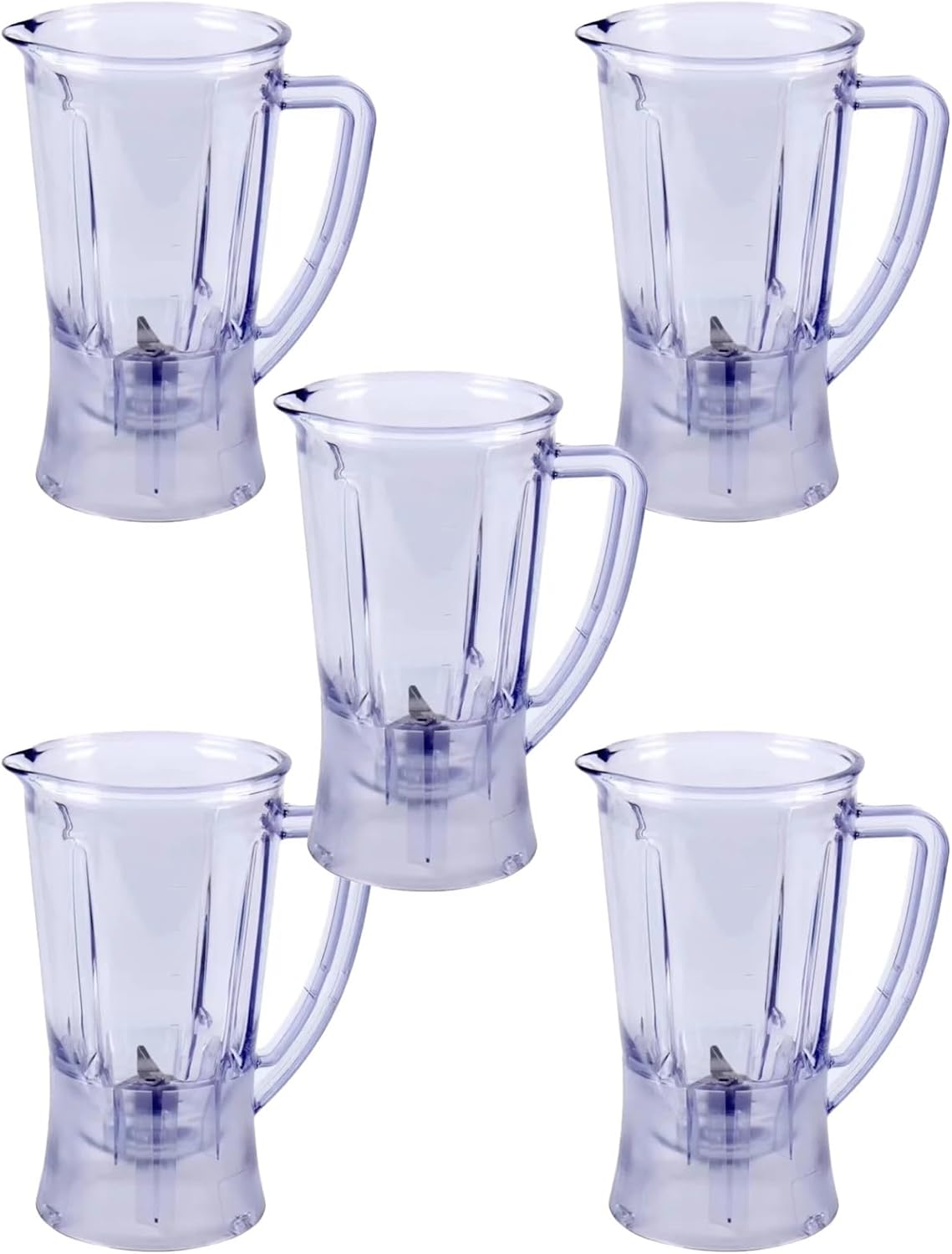 Mixing Cup,Blender Cup,Compatible For Panasonic,for MX-GM1011 MX-337N Blender Parts Mixer Parts(5pcs)