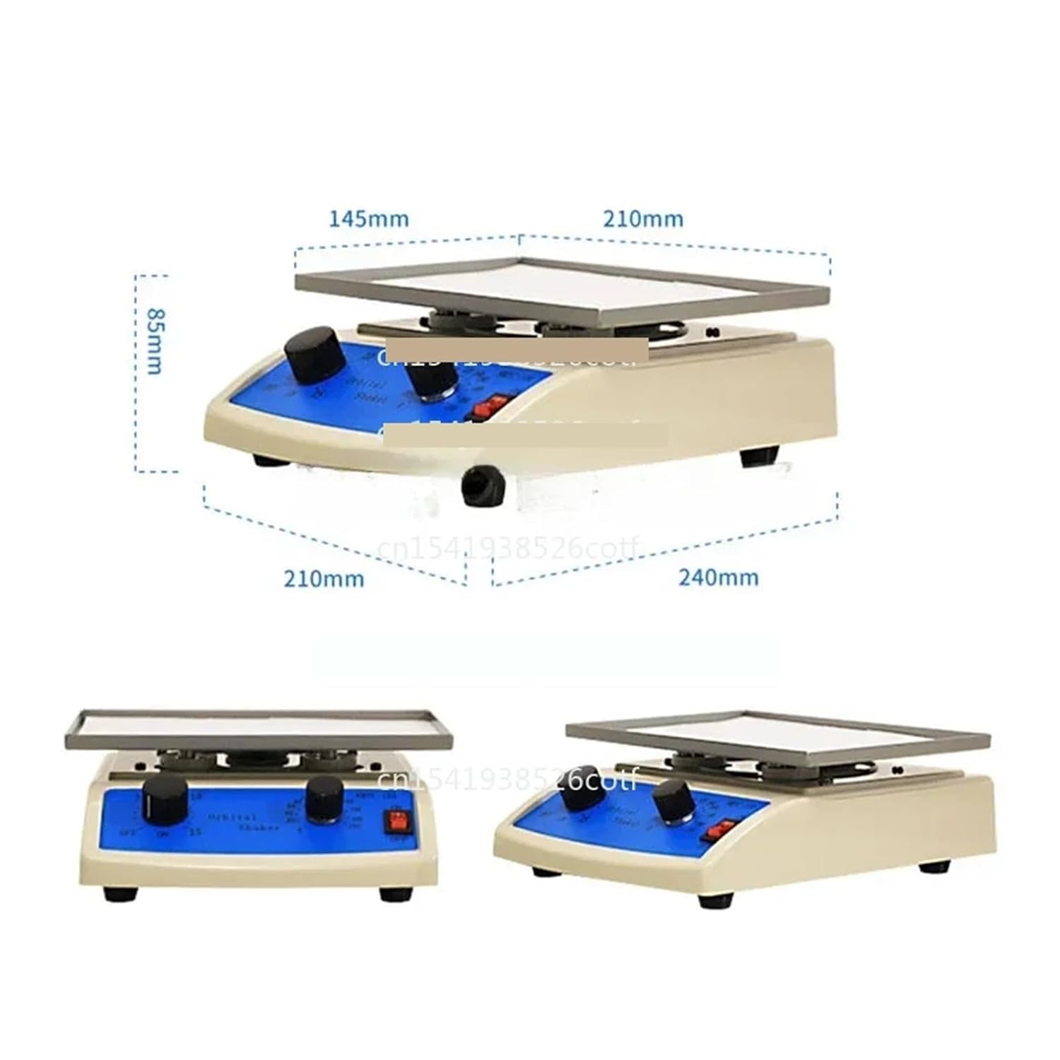 Orbital Oscillator 210RPM Adjustable Speed Laboratory Rotary RPR Mixer Lab Rotator Shaker Agitation Device
