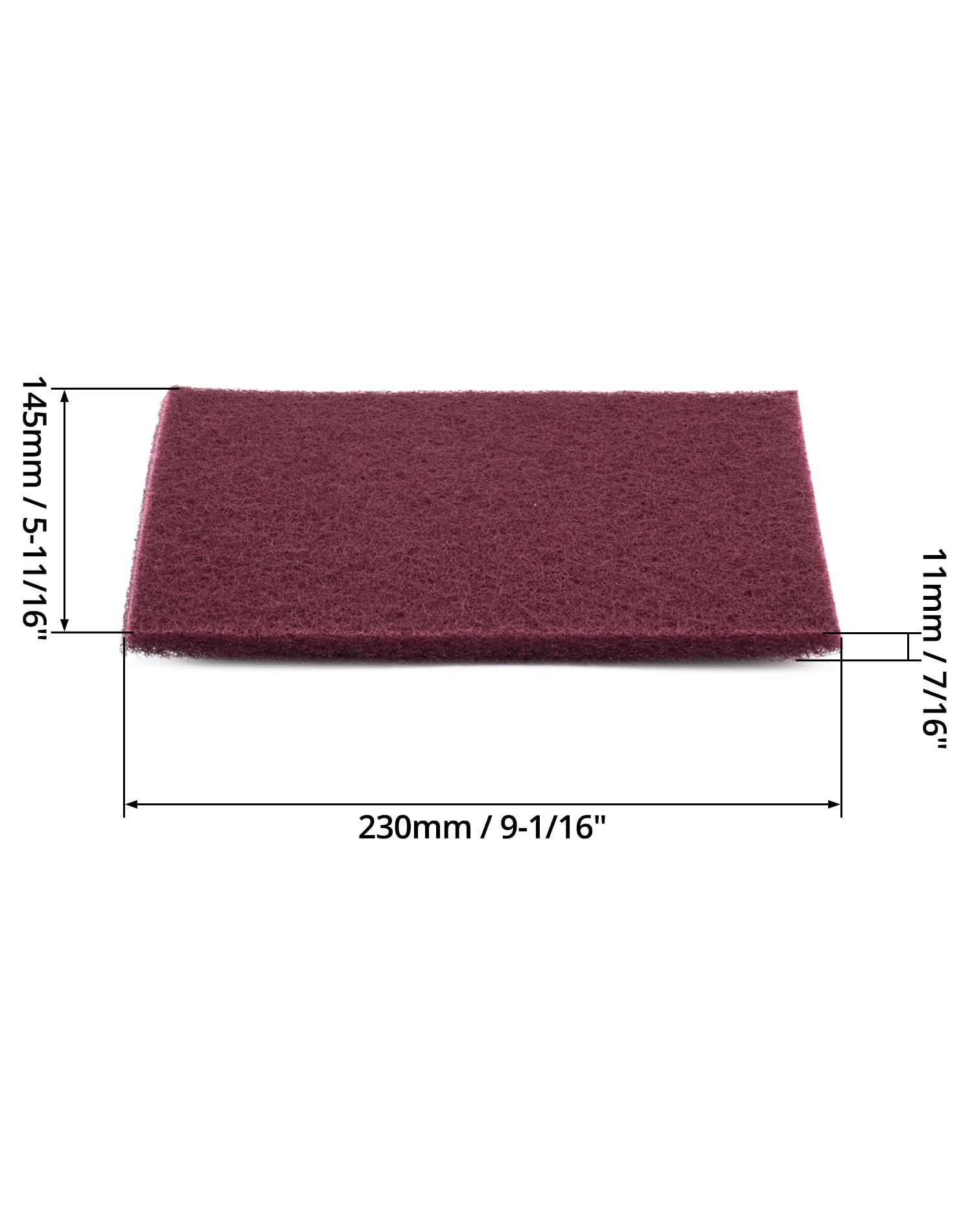 QWORK Aluminum Oxide Sanding Pads - 20 Pack -6