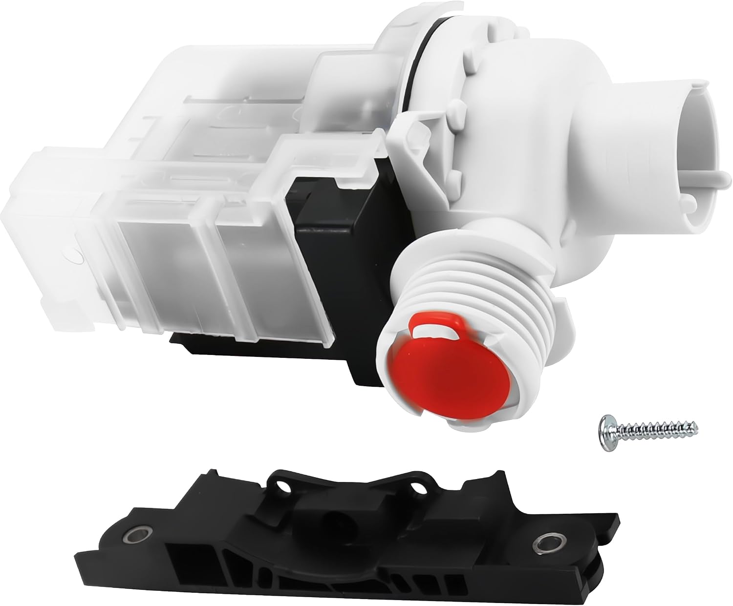 PartsBroz 137221600 Washer Drain Pump for Frigidaire Westinghouse Kenmore Crosley Replacement Part AP5684706 PS7783938 134051200 ATF6000ES1 ATF8000FS1 FAFW3801LW3 FEX831FS2 FTF2140ES1 FWS445RFS2