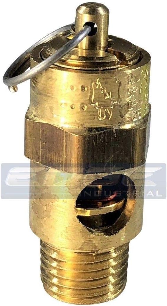 New 1/4" ASME Safety relief Valve 50 PSI American made