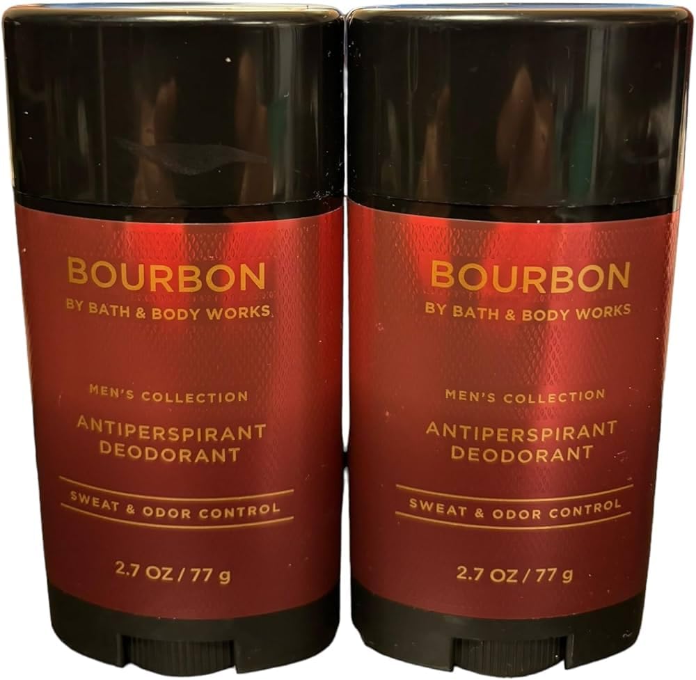 Men's Collection 2-Pack Antiperspirant Deodorant BOURBON 2.7 Oz. Each (5.4oz Total)