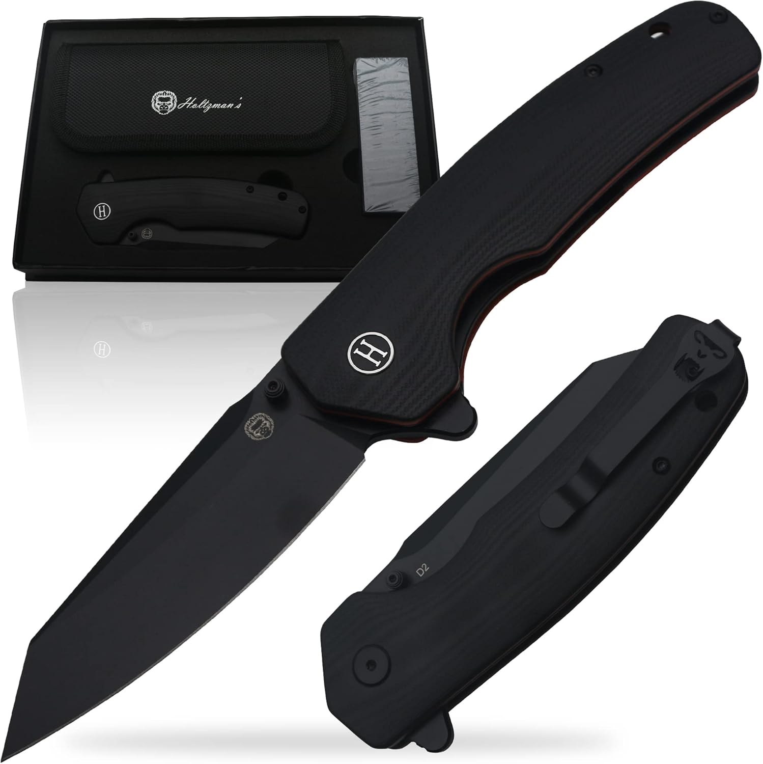 Holtzman's Gorilla Survival Folding Knife D2 Steel Blade