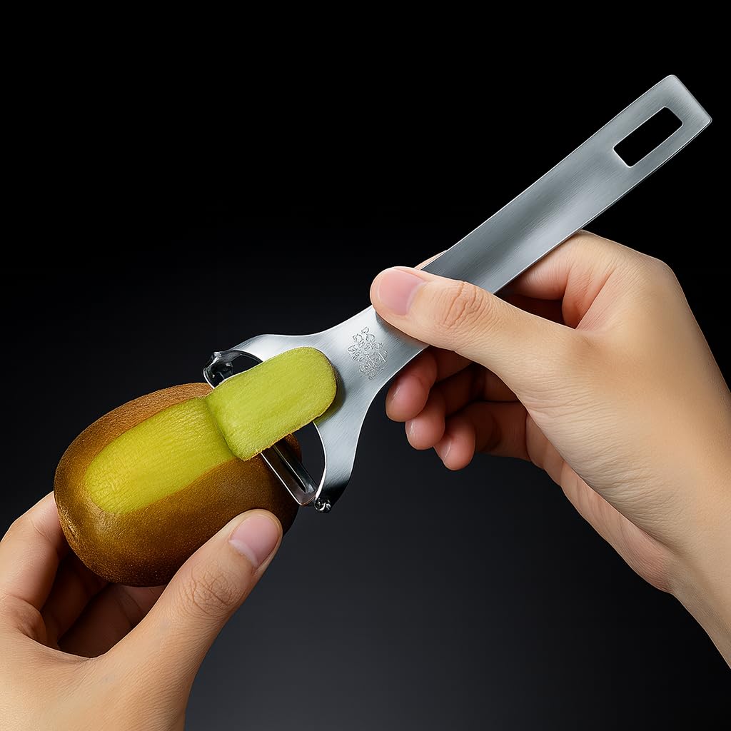 Top Chef Pro Slim Y Peeler – Slim Design for Better Control | Smooth, Effortless Peeling with Stainless Steel Blade 2