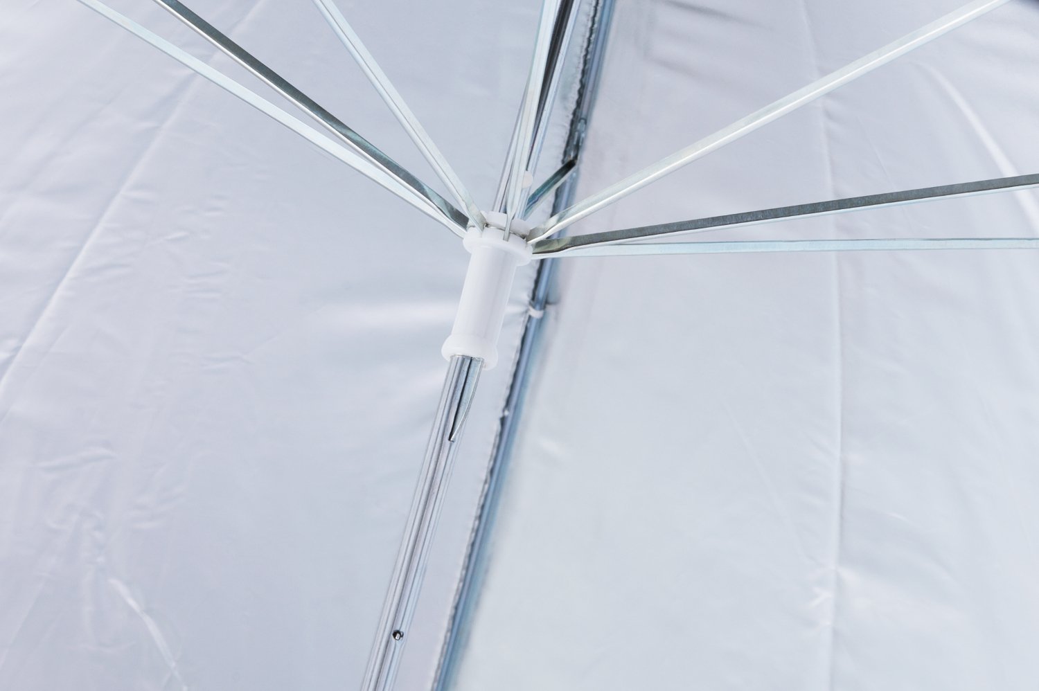 BRESSER BR-BS110 Paraguas Reflector Negro/Plata 110cm