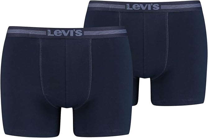 Levi's mens Tencel Boxer Brief Boxer Briefs, Navy, XX-Large