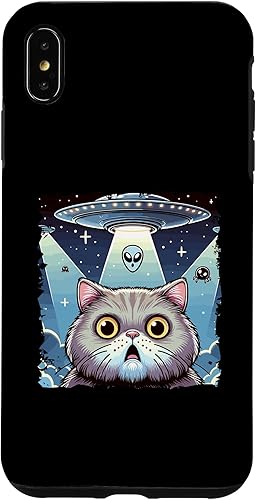 Miniatura 13 de iPhone 14 Pro Max Believe in Ufo - Alien Believer funny cat Case