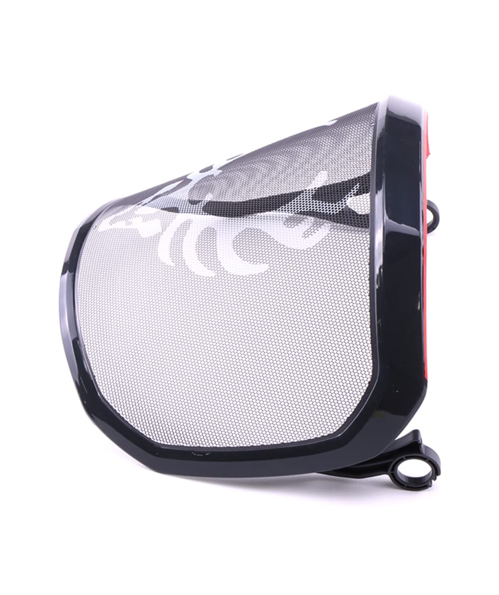 Protos Integral Ätzmetallvisier/Forsthelm Visier F39 KOX Edition Schutzhelm Visier mit 39 Öffnungen je cm²
