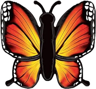 Orange Monarch Butterfly Jumbo 46" Foil Party Balloon