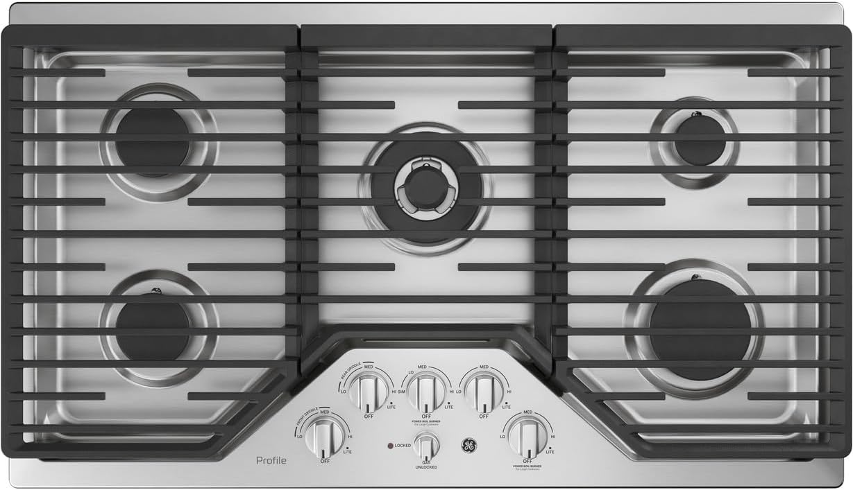 36 Inch Gas Cooktop