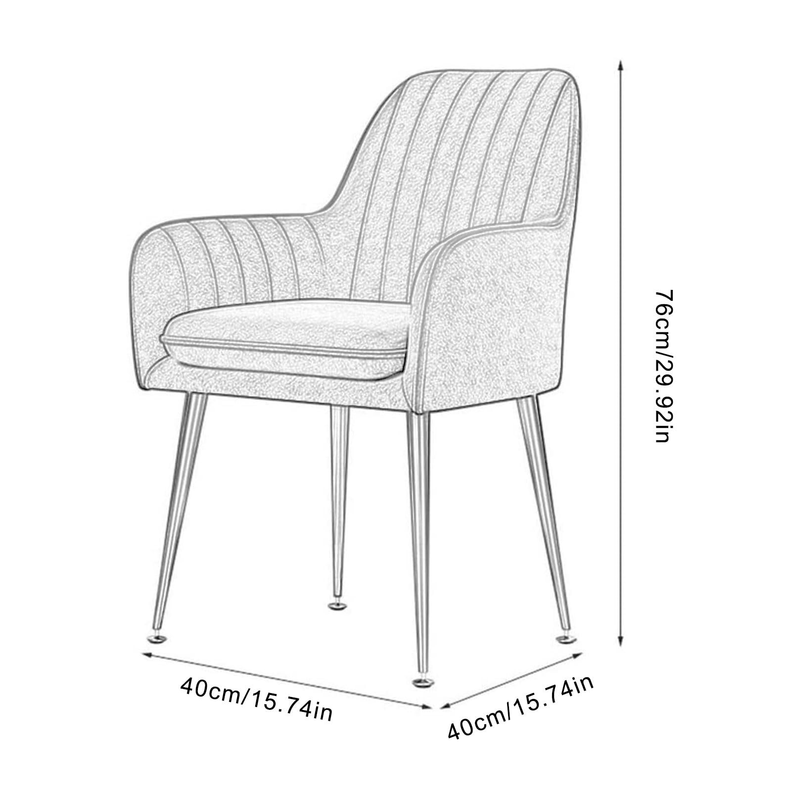 Gelbe Esszimmerstühle aus Samt, 6er-Set – Metallbeine, Sessel, Heimstuhl für Restaurant, Konferenzraum, Stühle mit Rückenlehne und gepolstertem Sitz in Schwarz