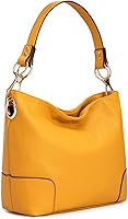Montana West Medium Hobo Bag for Women - Faux Leather Top Handle Satchel Shoulder Purse Bucket Handbag