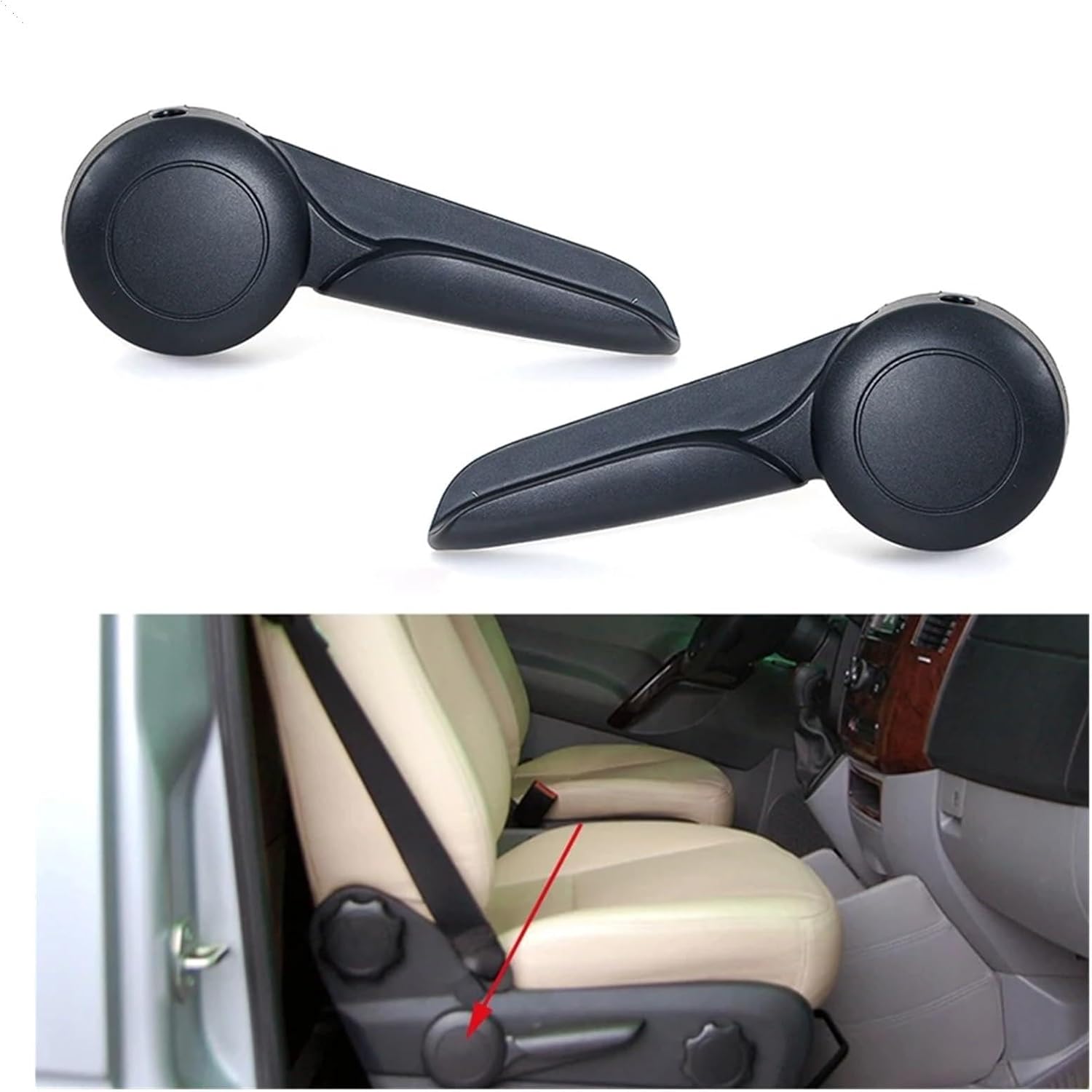 Fit for Benz W169 W246 906 Sprinter Car Front Seat Height Adjustment Handle(1pc Left)