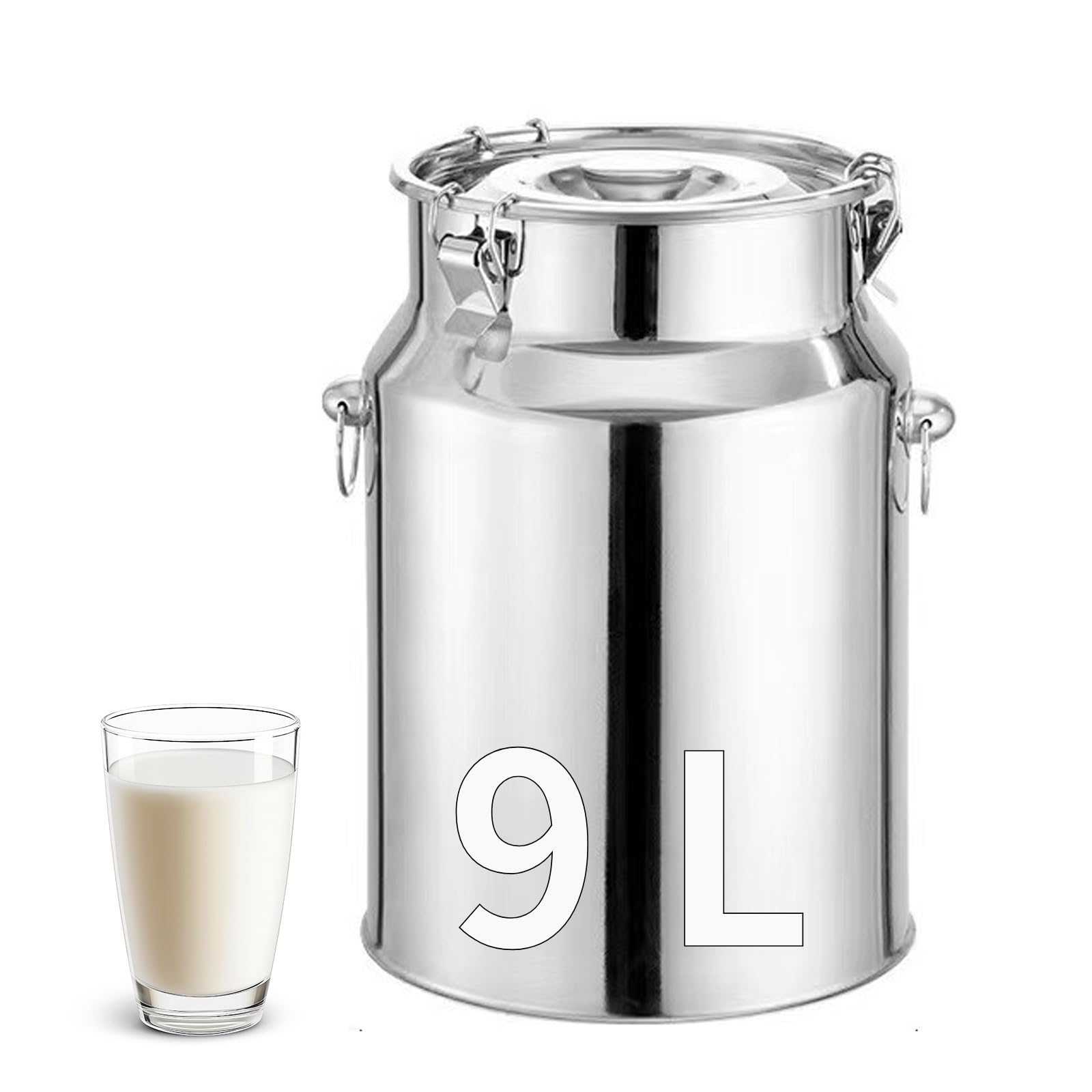 pot à lait inox barista