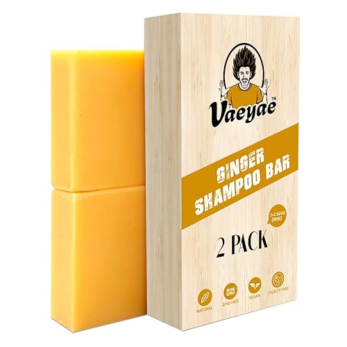 Miniatura 7 de Barra de champú de jengibre para el crecimiento y engrosamiento del cabello, productos inversos para adelgazar la pérdida de cabello gris, jabón