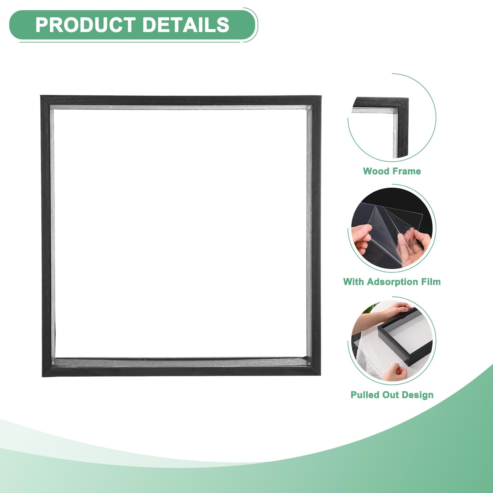 M METERXITY 1-Pack Dried Flower Frame - Image 2