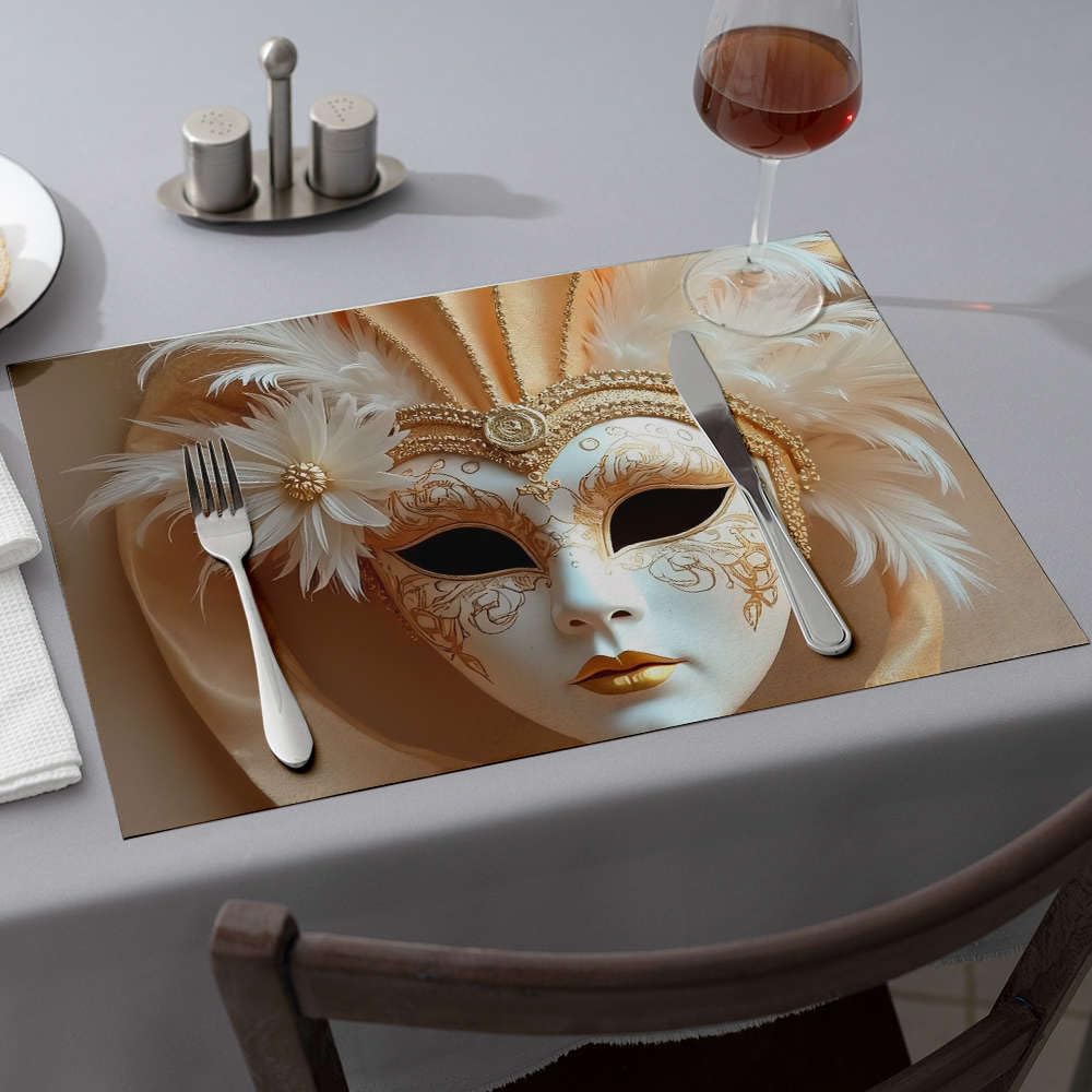 Sets de table bleus lavables pour protéger et sublimer votre table
